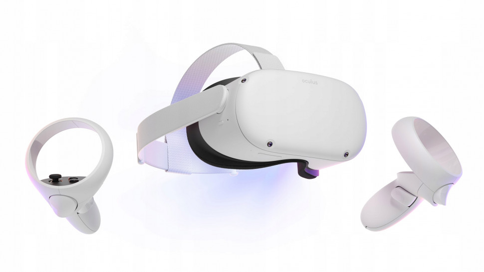 Шлем виртуальной реальности Oculus Quest 2 128GB White